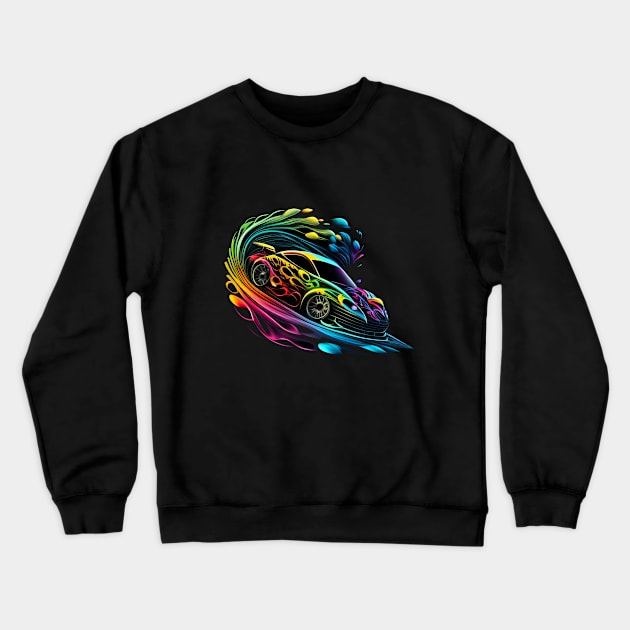 Fantasy Sports Car Crewneck Sweatshirt by Pine Hill Goods